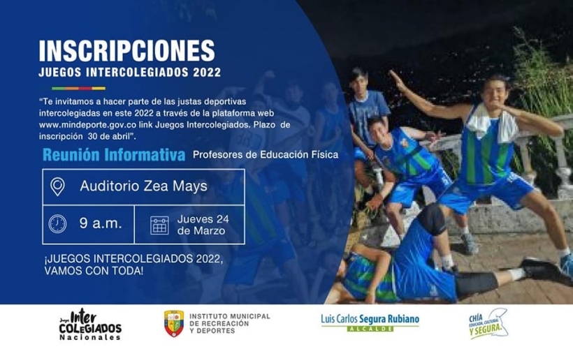 INTERCOLEGIADOS REUNION 9 MARZO