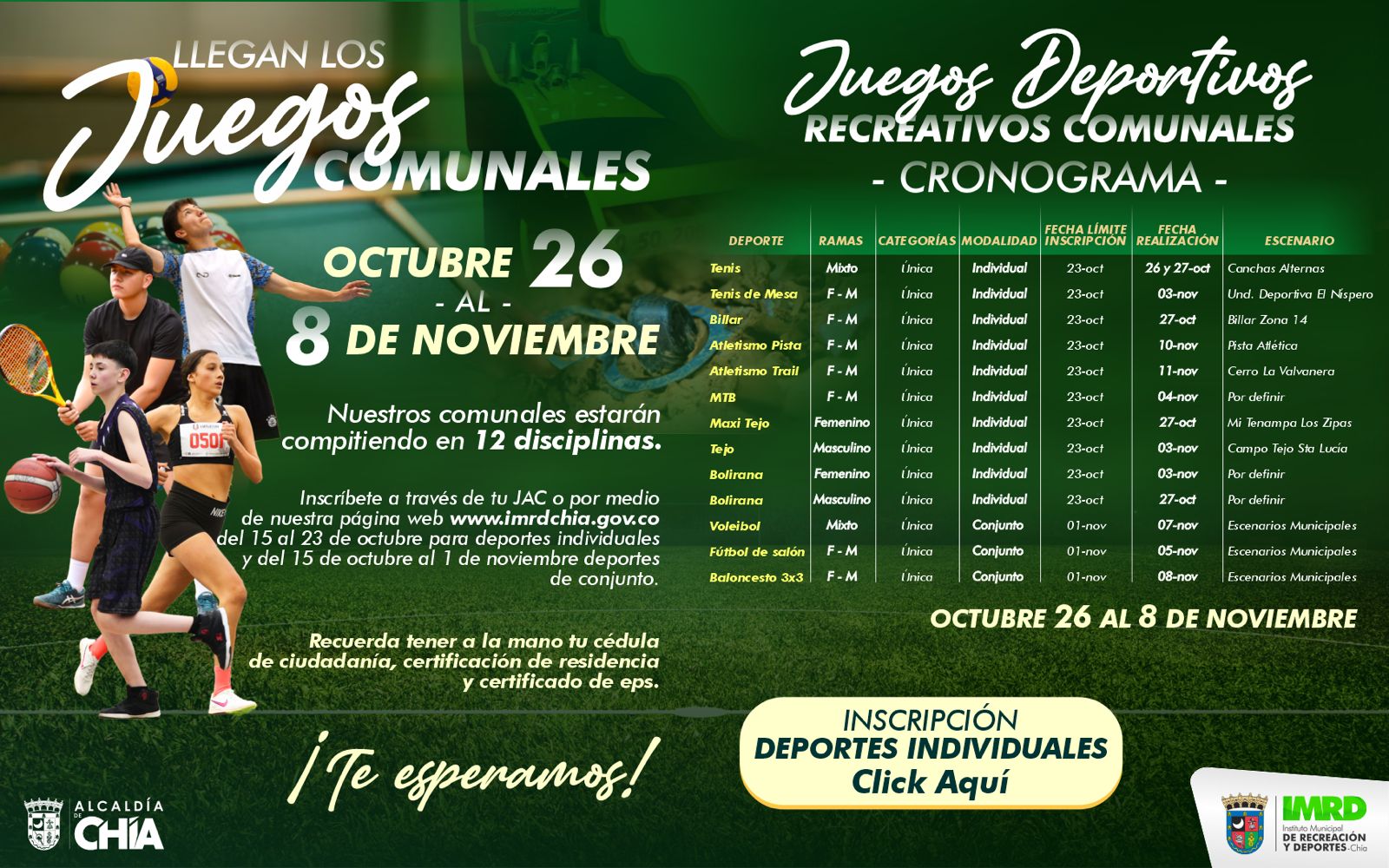 JUEGOS INDIVIDUALES